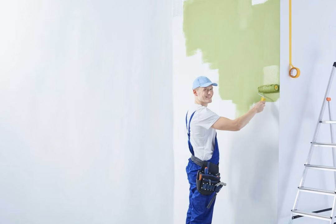 Carefully finished walls